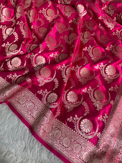 Banarasi Premium Soft Mashru Silk Saree