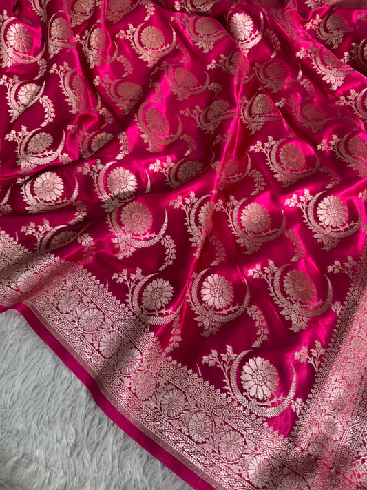 Banarasi Premium Soft Mashru Silk Saree