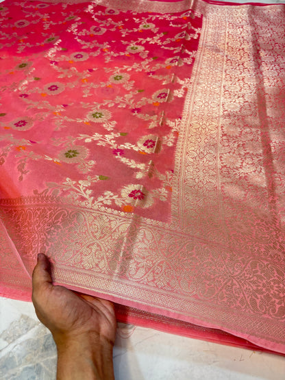 Banarasi Premium Soft Georgette Silk Saree