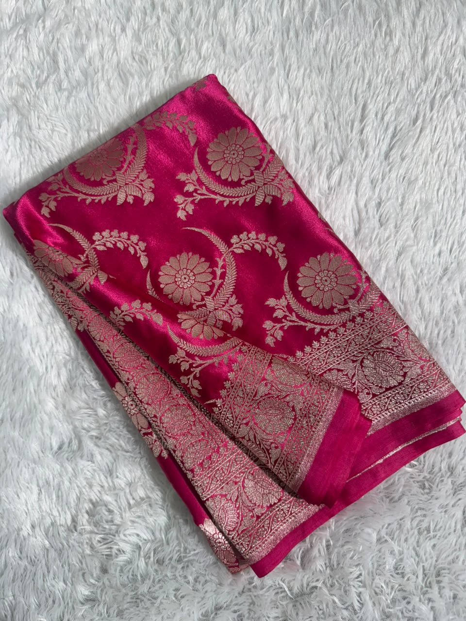 Banarasi Premium Soft Mashru Silk Saree