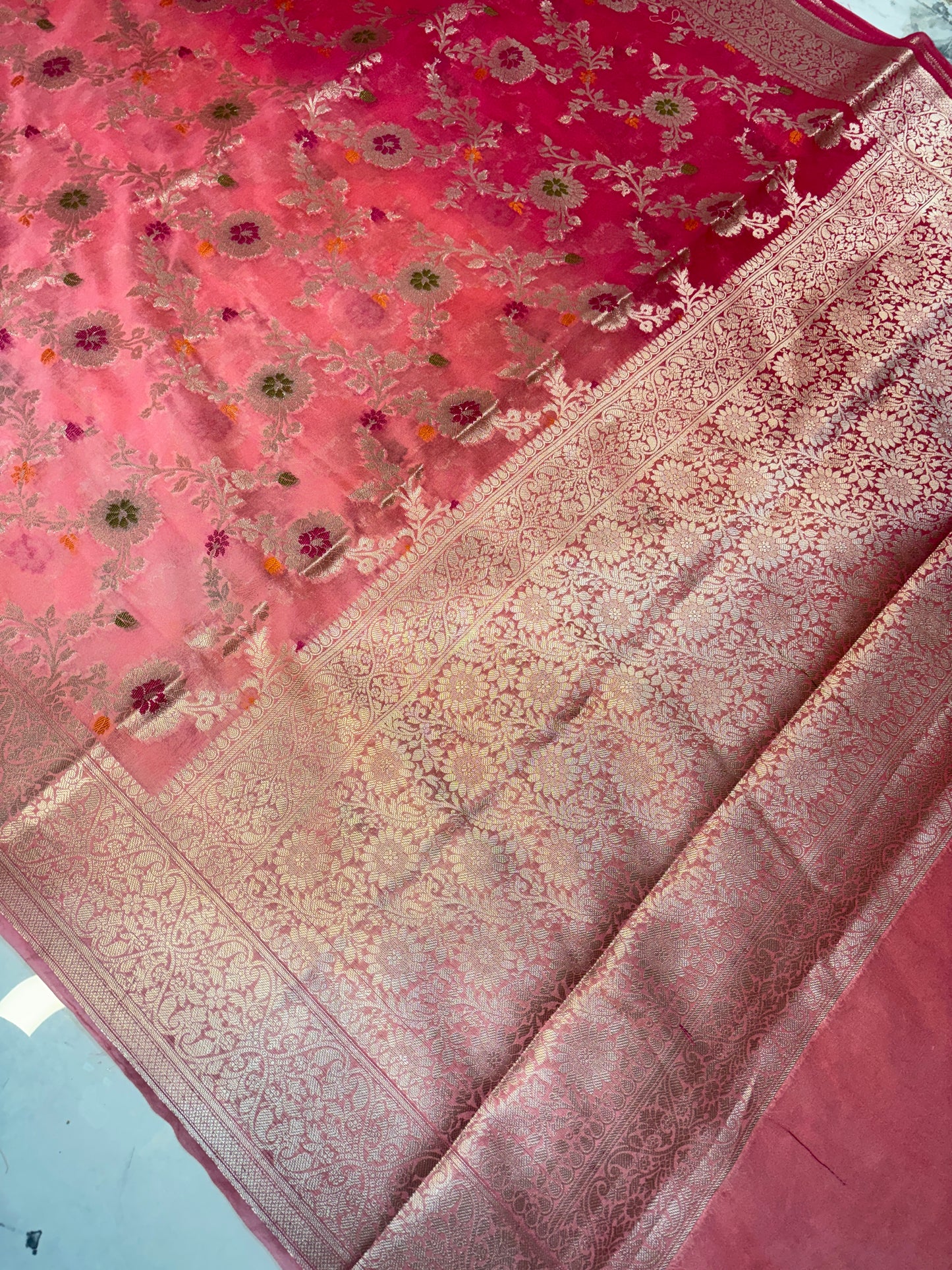 Banarasi Premium Soft Georgette Silk Saree