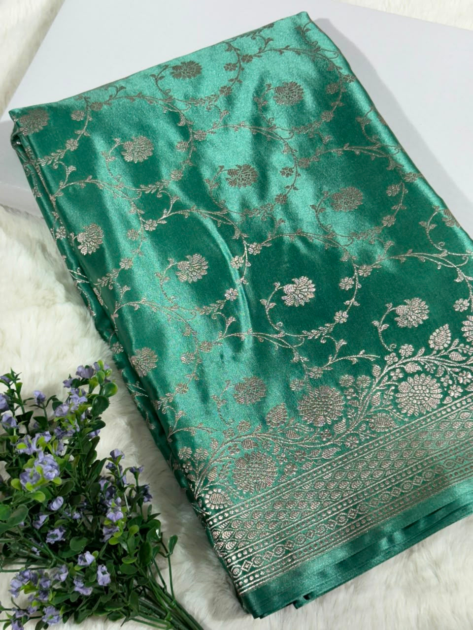 Banarasi Premium Soft Mashru Silk Saree