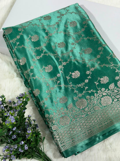 Banarasi Premium Soft Mashru Silk Saree