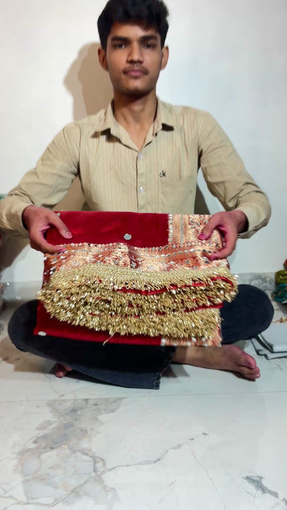 Mirror worked Premium Soft Tissue Saree