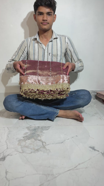 Mirror worked Premium Soft Tissue Saree